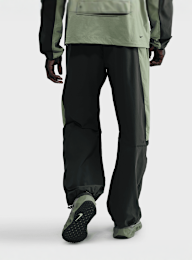 Nike, Tech Dri-FIT Woven Color-Block Oversized Pants, black, Image 2 of 6