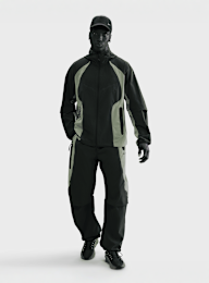 Nike, Tech Dri-FIT Woven Color-Block Oversized Pants, black, Image 6 of 6