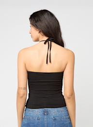 Felicious, Flower Neckholder Top, black, Image 2 of 4