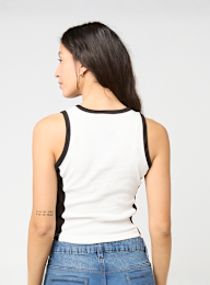 Felicious, Ribbed Tank Top, white, Image 2 of 4