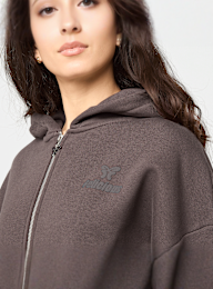 Felicious, Basic Chest Logo Zipper, brown, Image 3 of 4