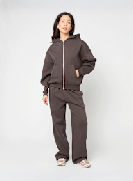 Felicious, Basic Chest Logo Zipper, brown, Image 4 of 4