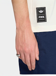 adidas Originals, Archive Country Flag Tee Shirt, beige, Image 4 of 6