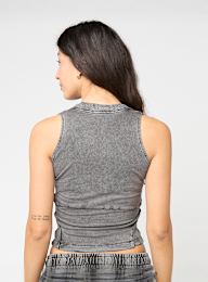 Felicious, Washed Sweat Vest, grijs, Afbeelding 2 van 4