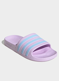 adidas Performance, Adilette Aqua, purple, Image 3 of 8