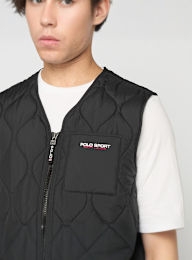 Polo Ralph Lauren, Woven-Vest, black, Image 3 of 5