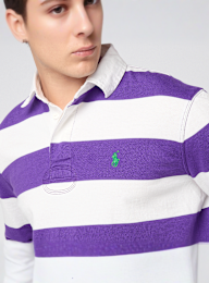 Polo Ralph Lauren, Longsleeve Rugby Knit, purple, Image 3 of 4