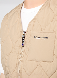 Polo Ralph Lauren, Woven Vest, beige, Image 3 of 4