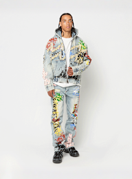 Smoke Rise, Graffiti Jean, blue, Image 6 of 6