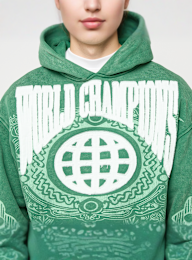 Smoke Rise, Champion Fleece Hoodie, green, Image 3 of 5