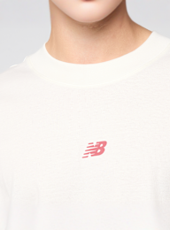 New Balance, TEE-SHIRT graphite sombre/black, beige, Image 3 of 5