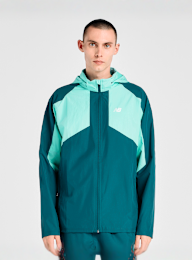 New Balance, Utility Woven Jacket, green, Image 1 of 5