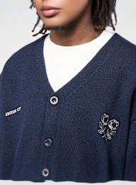 Another Cotton Lab, Another Knit Cardigan, blue, Image 3 of 6