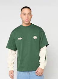 Another Cotton Lab, Sunday Miles Double Layer Longsleeve, green, Image 2 of 7