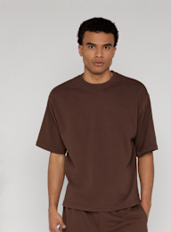 Urban Classics, Heavy Washed Boxy Tee, brown, Image 1 of 2