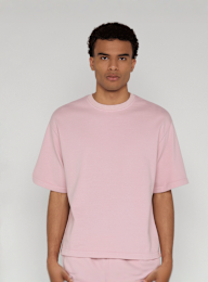 Urban Classics, Heavy Washed Boxy Tee, Pink, Image 1 of 2
