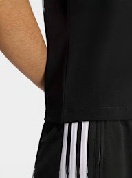 adidas Originals, 3 Stripes Slim Tee, black, Image 4 of 5