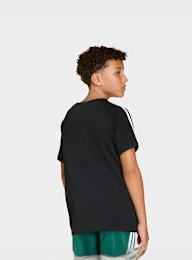 adidas Originals, 3 Stripes Tee, black, Image 2 of 4