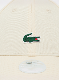 Lacoste, FEMALE 9FORTY Lacoste x New Era Plain Cotton Cap, beige, Image 4 of 4