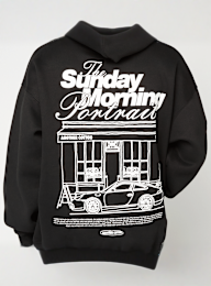 Another Cotton Lab, Sunday Morning Hoodie, czarny, Obraz 4 z 5