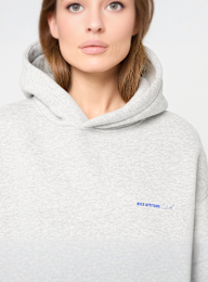 Another Cotton Lab, Nice Attitude Club Oversized Hoodie, grey, Image 4 of 5