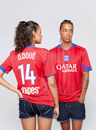 Nike, D. Doué / No. 14 / PSG Nike Third Stadium 2025/26, czerwony, Obraz 1 z 7