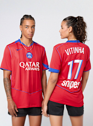 Nike, Vitinha / No. 17 / PSG Nike Third Stadium 2025/26, red, Image 1 of 7