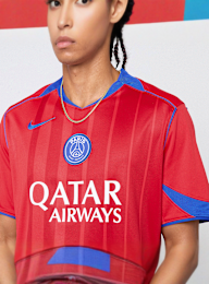 Nike, Vitinha / No. 17 / PSG Nike Third Stadium 2025/26, rood, Afbeelding 3 van 7