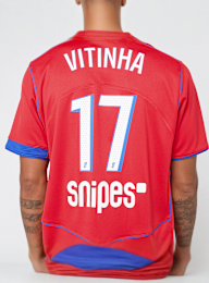 Nike, Vitinha / No. 17 / PSG Nike Third Stadium 2025/26, rood, Afbeelding 6 van 7