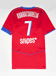 Nike, Kvaratskhella / No. 7 / PSG Nike Third Stadium 2025/26, rood, Afbeelding 1 van 4