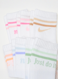 Nike  , 6 PACK - NHN Super Soft Marl Micro, white, Image 2 of 2