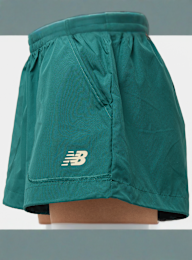 New Balance, Trackside Woven Short, turquoise, Image 3 of 4