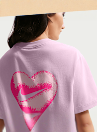 Nike  , Sportswear Valentines Boxy Oversize Tee, light pink, Image 4 of 5