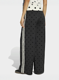 adidas Originals, Satin Polka Dots Wide Leg Pants, black, Image 2 of 5