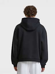 Mister Tee, Stranger Things Neon Sign Fluffy Hoody, black, Image 2 of 2