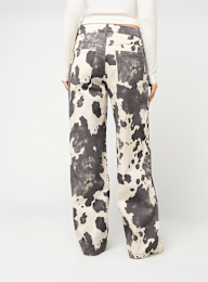 Decibel, Cow Print Baggy Pants, multi-colour, Image 2 of 5