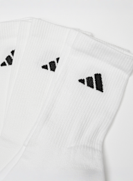 adidas Originals, 3 PACK - Cushioned Sportswear Crew Socks, white, Image 2 of 2