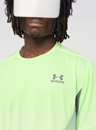 Under Armour, Tech Sport Short Sleeve, green, Image 3 of 6