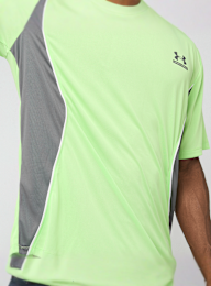 Under Armour, Tech Sport Short Sleeve, green, Image 5 of 6
