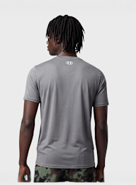 Under Armour, Heatgear Fitted Shortsleeve, grey, Image 2 of 4