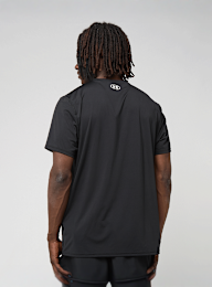 Under Armour, Heatgear Fitted Shortsleeve, black, Image 2 of 5