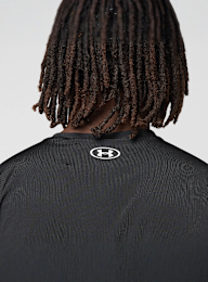 Under Armour, Heatgear Fitted Shortsleeve, black, Image 4 of 5