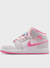 Jordan, Air Jordan 1 Mid SE (GS), Pink, Image 1 of 9