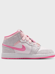 Jordan, Air Jordan 1 Mid SE (GS), Pink, Image 2 of 9