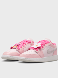 Jordan, Air Jordan 1 Low SE (GS), light pink, Image 3 of 8