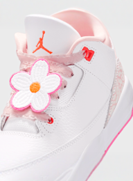 Jordan, Air Jordan 3 Retro "Spring Flowers" Children, white, Image 7 of 9