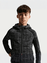 Nike  , Sportswear Tech Fleece Full Zip All Over Print, grey, Image 3 of 5