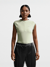 Nike  , Sportswear Tight Sleeveless 1/4-Zip Top, green, Image 1 of 4