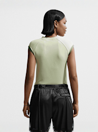 Nike  , Sportswear Tight Sleeveless 1/4-Zip Top, green, Image 2 of 4