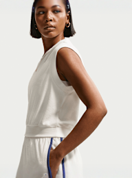 Nike  , Sportswear Chill Terry Twill Short, beige, Image 5 of 6